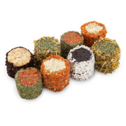 Лакомство за Гризачи, рула от зеленчуци, билки и цветя 190 гр. - JR FARM Sushi-Rolls 